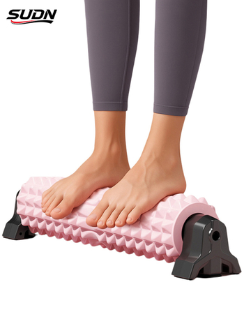 Sienas stiprināms EVA jogas rolītis dziļai muguras masāžai un kāju muskuļu atslābināšanai, ar sūkšanas kausu, Sudn zīmols