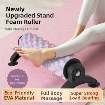 Putu rullis ar statīvu un jogas kolonnu atslābināšanai apakšstilba muskuļos un meridiānu masāžai – Materiāls EVA, Zīmols Guangdi