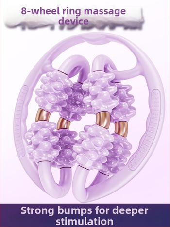 Kāju masāžas ierīce ar gredzenveida spriegojumu un putu rulonu – putu rulļa masāža (Materiāls: PP; Zīmols: Other; Forma: gredzenveidīga; Lietošana: kāju masāža; Mērķa zona: augšstilbi un apakšstilbi)