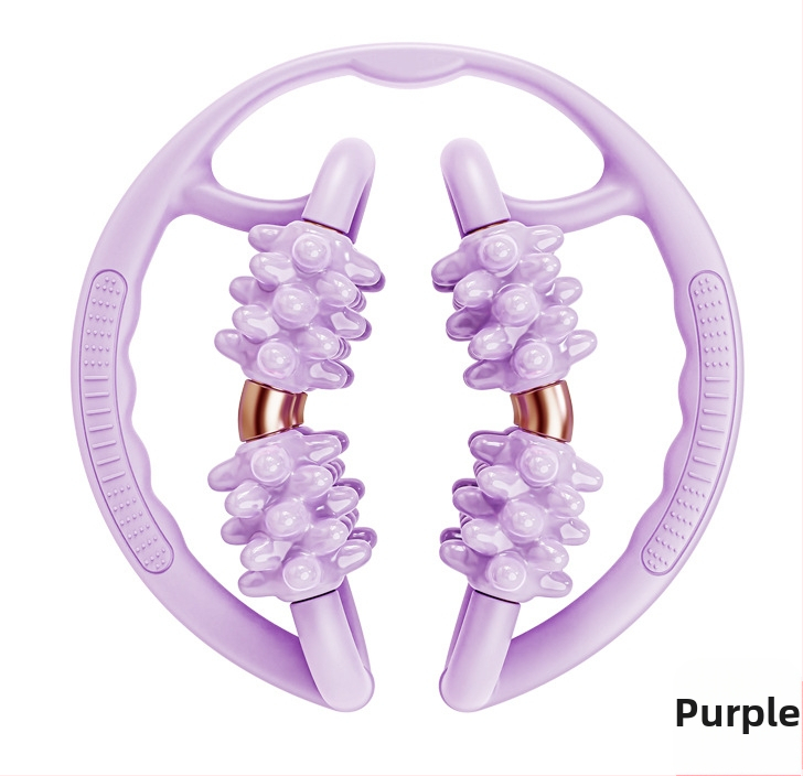 Kāju masāžas ierīce ar gredzenveida spriegojumu un putu rulonu – putu rulļa masāža (Materiāls: PP; Zīmols: Other; Forma: gredzenveidīga; Lietošana: kāju masāža; Mērķa zona: augšstilbi un apakšstilbi)