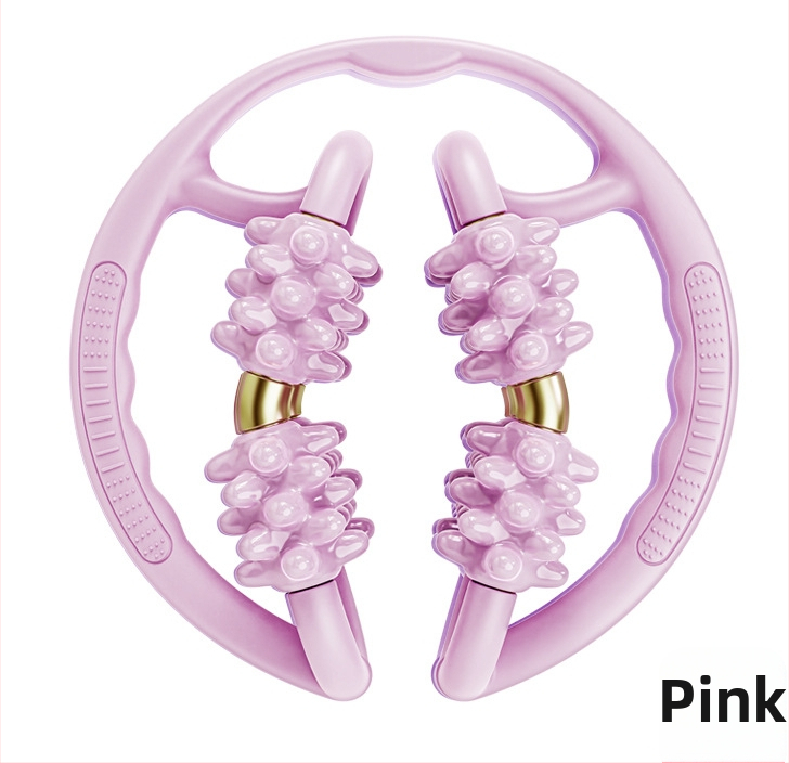 Kāju masāžas ierīce ar gredzenveida spriegojumu un putu rulonu – putu rulļa masāža (Materiāls: PP; Zīmols: Other; Forma: gredzenveidīga; Lietošana: kāju masāža; Mērķa zona: augšstilbi un apakšstilbi)