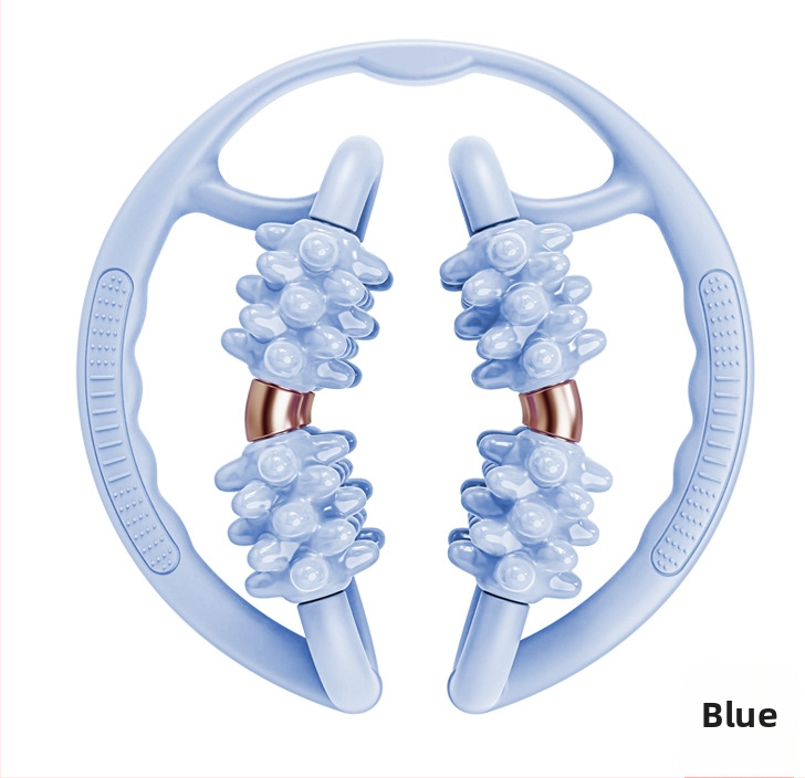 Kāju masāžas ierīce ar gredzenveida spriegojumu un putu rulonu – putu rulļa masāža (Materiāls: PP; Zīmols: Other; Forma: gredzenveidīga; Lietošana: kāju masāža; Mērķa zona: augšstilbi un apakšstilbi)