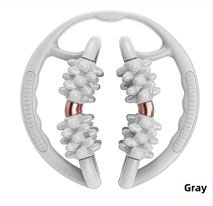 Kāju masāžas ierīce ar gredzenveida spriegojumu un putu rulonu – putu rulļa masāža (Materiāls: PP; Zīmols: Other; Forma: gredzenveidīga; Lietošana: kāju masāža; Mērķa zona: augšstilbi un apakšstilbi)