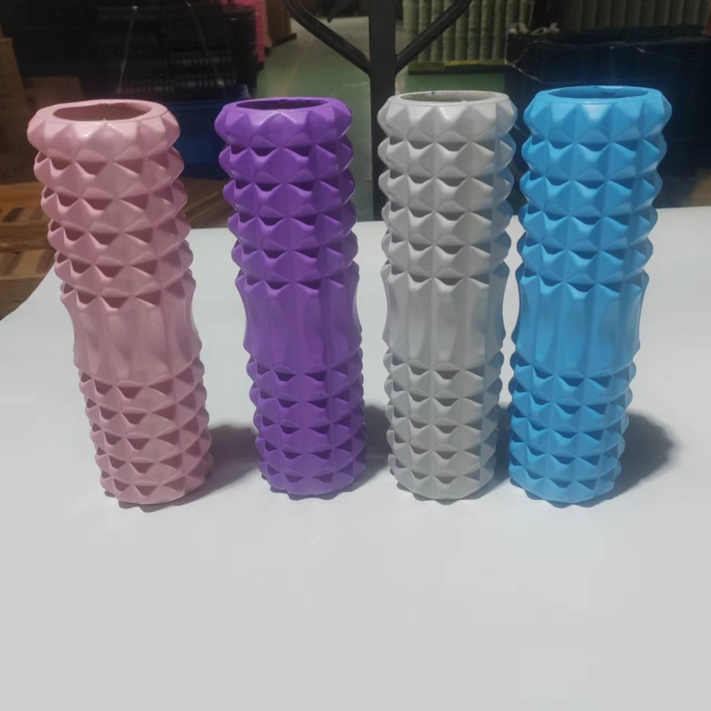 Mēness formas putu volis jogai, PVC + EVA materiāls, zīmols Speed, masāžai un muskuļu atslābināšanai