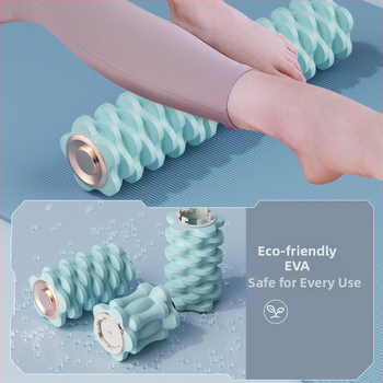 Dripping motorizēta elektriskā jogas kolonna ar 3 segmentu regulējamu putu asi – ABS+PP+EVA