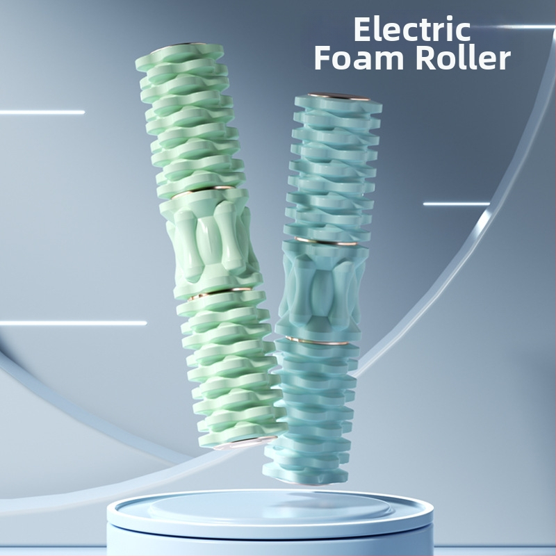 Dripping motorizēta elektriskā jogas kolonna ar 3 segmentu regulējamu putu asi – ABS+PP+EVA