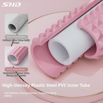 Putu rullis ar mace dizainu kāju pamatmuskuļu atslābināšanai – EVA materiāls, zīmols SND