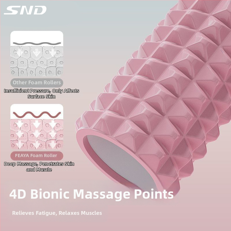 Putu rullis ar mace dizainu kāju pamatmuskuļu atslābināšanai – EVA materiāls, zīmols SND