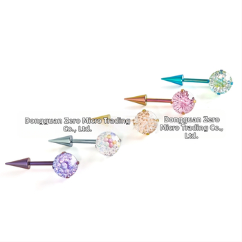 Geometriskas formas auskari, materiāls: F136 titāna sakausējums, dimantu apdare, auss adata no titāna sakausējuma, stils: svaigs un salds