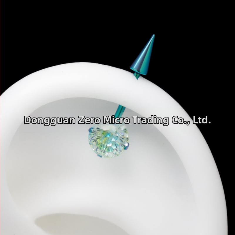 Geometriskas formas auskari, materiāls: F136 titāna sakausējums, dimantu apdare, auss adata no titāna sakausējuma, stils: svaigs un salds