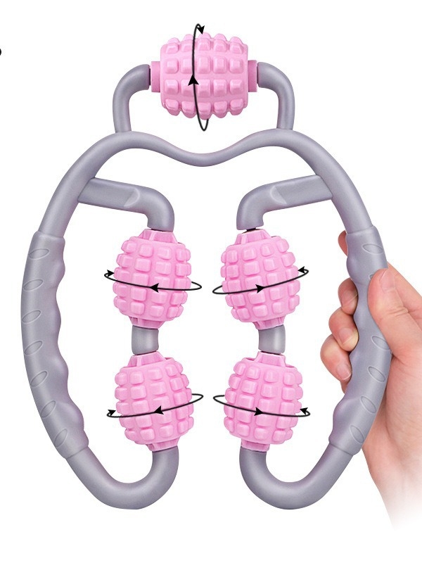 Massager s pet kotačićima – Qiongbin Sports; Dodaci za jogu; za zdravu masažu i tjelesni fitness