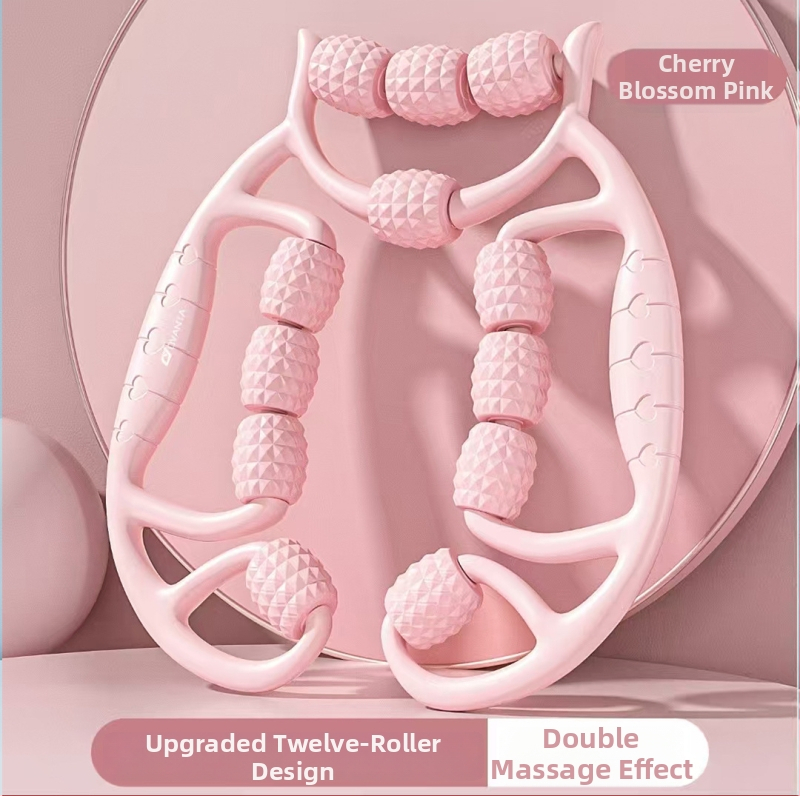 12 riteņu putu masāžas veltņis muskuļiem un jogai – materiāls TPE