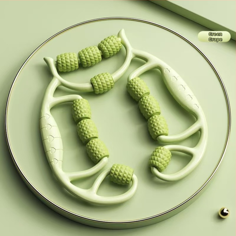 12 riteņu putu masāžas veltņis muskuļiem un jogai – materiāls TPE