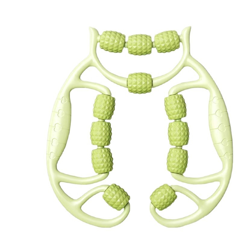 12 riteņu putu masāžas veltņis muskuļiem un jogai – materiāls TPE