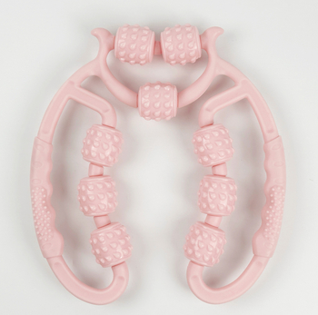 Kilenc görgős lábmasszírozó — multifunkcionális jóga eszköz a lábformázáshoz és masszázshoz