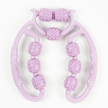 Kilenc görgős lábmasszírozó — multifunkcionális jóga eszköz a lábformázáshoz és masszázshoz