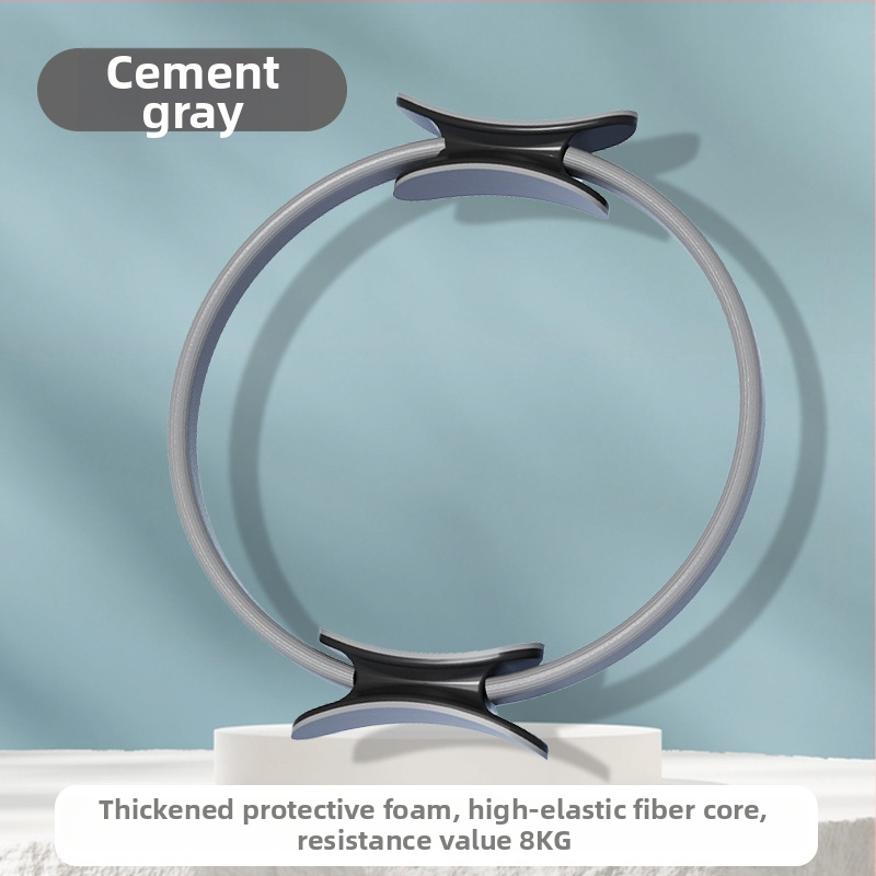 Kāju pretestības aplis locekļu treniņam, Daudzfunkcionālais Pilates/Joga aplis, Materiāls: ABS + augstas izturības stikla šķiedra; Zīmols: Other