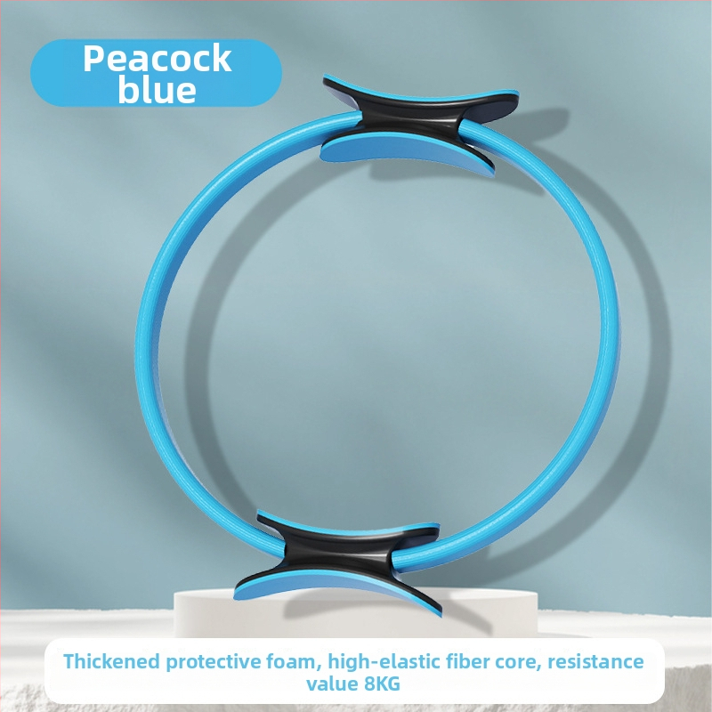 Kāju pretestības aplis locekļu treniņam, Daudzfunkcionālais Pilates/Joga aplis, Materiāls: ABS + augstas izturības stikla šķiedra; Zīmols: Other