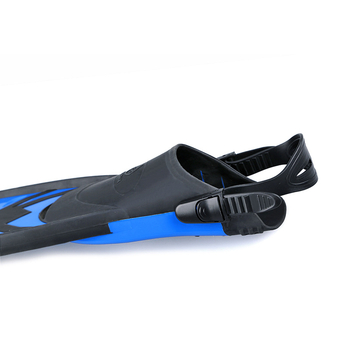 ALOMA Fins de snorkeling cu toc deschis, reglabile, lungime medie, TPR+PP, pentru adulți și tineri, procesare personalizabilă