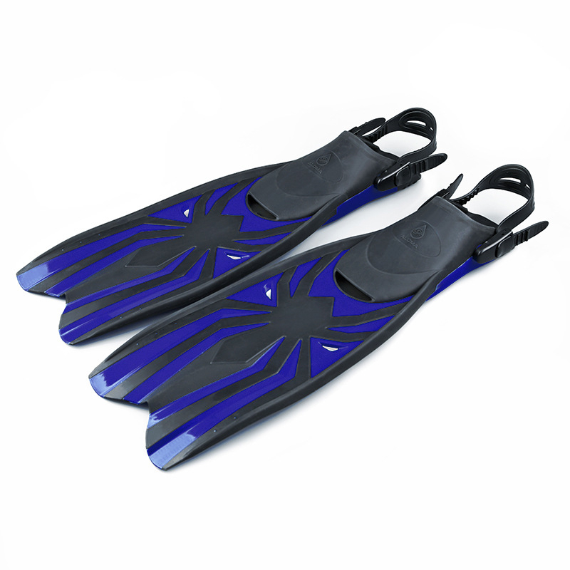 ALOMA Fins de snorkeling cu toc deschis, reglabile, lungime medie, TPR+PP, pentru adulți și tineri, procesare personalizabilă