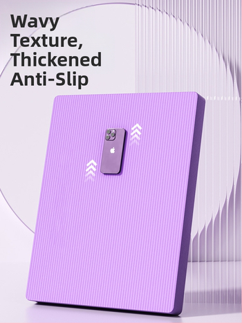 Kelio pagalvėlė pilvo ratui - NBR, 4 cm storis, vienos spalvos jogos kilimėlis centrinio treniravimo tikslams