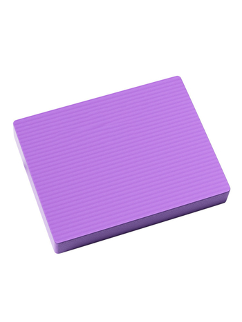 Kelio pagalvėlė pilvo ratui - NBR, 4 cm storis, vienos spalvos jogos kilimėlis centrinio treniravimo tikslams