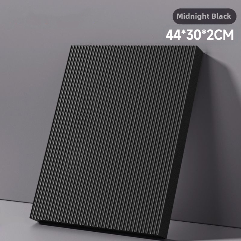 Kelio pagalvėlė pilvo ratui - NBR, 4 cm storis, vienos spalvos jogos kilimėlis centrinio treniravimo tikslams