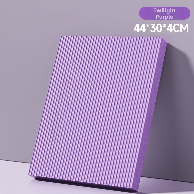 Kelio pagalvėlė pilvo ratui - NBR, 4 cm storis, vienos spalvos jogos kilimėlis centrinio treniravimo tikslams