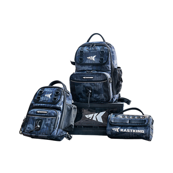 Castin žvejybos kuprinė, nailoninė konstrukcija, nėra atspari vandeniui