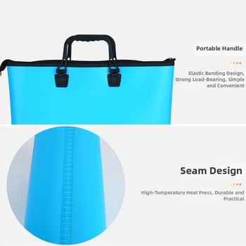 Bishang EVA žvejybos rankinė – atspari vandeniui, sulankstoma, automobilio tvirtinimo dizainas, skirta masalams, linijai ir ritėi