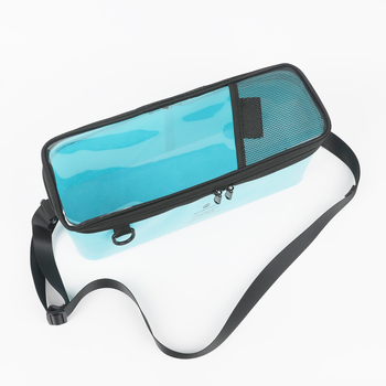 Marjaqe Žvejybos įrangos laikymo krepšys – PVC medžiaga, vieno peties diržas, atsparus vandeniui, tvirtas plieno žiedas