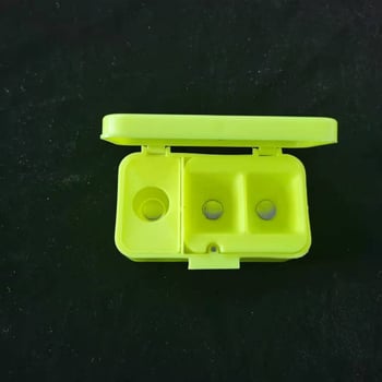 Kutija za ljepljivi prašak za ribolov s posudom za rižu i nosačem za ugradnju u zemlju, plastična