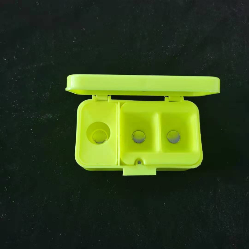 Kutija za ljepljivi prašak za ribolov s posudom za rižu i nosačem za ugradnju u zemlju, plastična