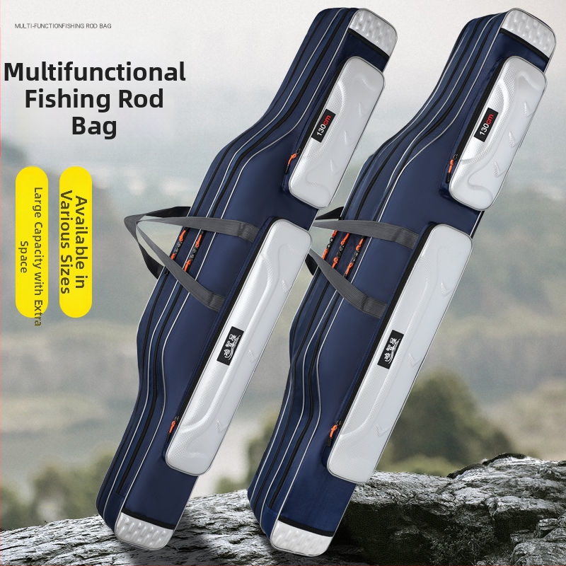 Žvejybos meškerės krepšys – PVC medžiaga, Nėra atsparus vandeniui, Įrangai ir masaloms laikyti