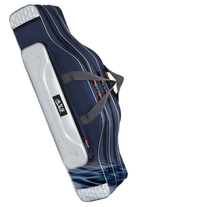 Žvejybos meškerės krepšys – PVC medžiaga, Nėra atsparus vandeniui, Įrangai ir masaloms laikyti