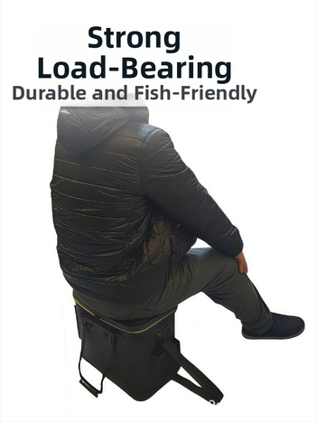 Kokkupandav ämber elavate kalade jaoks suure mahutavusega - EVA materjal, ristkülikukujuline kaas, bruto kaal 8 kg