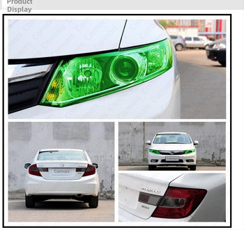 Automobilių žibintų plėvelė | Skaidri keičiamo spalvos plėvelė su chameleono efektu | Medžiaga: Kita; Montavimas: Lipninis tipas; Modelis: Kaip nuotraukoje