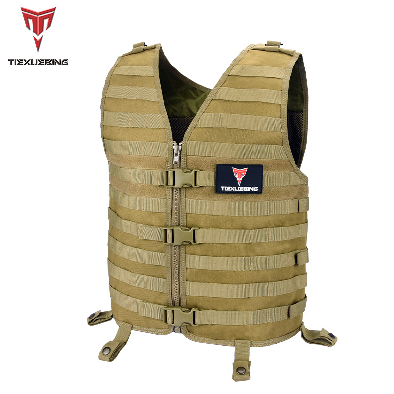 Ārējā maskēšanās taktiskā veste - kokvilnas maisījuma audums, maskēšanās raksts, ātri žūst, elpojoša, ūdensnecaurlaidīga, UV aizsardzība, unisex