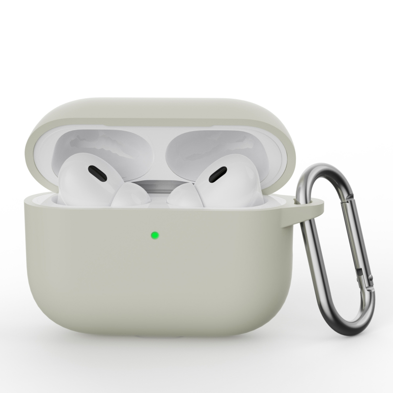 AirPods Pro 3 силиконов унибоди калъф – мек корпус, 2 мм дебелина