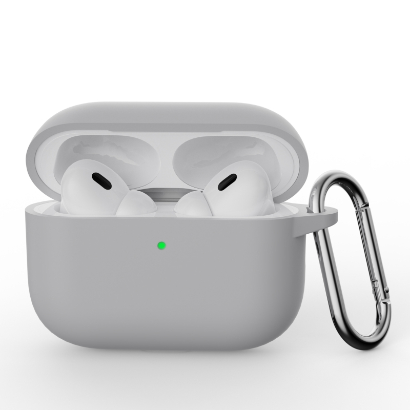 AirPods Pro 3 силиконов унибоди калъф – мек корпус, 2 мм дебелина