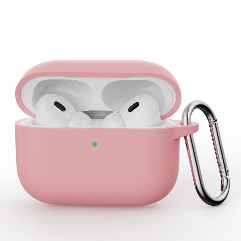 AirPods Pro 3 силиконов унибоди калъф – мек корпус, 2 мм дебелина
