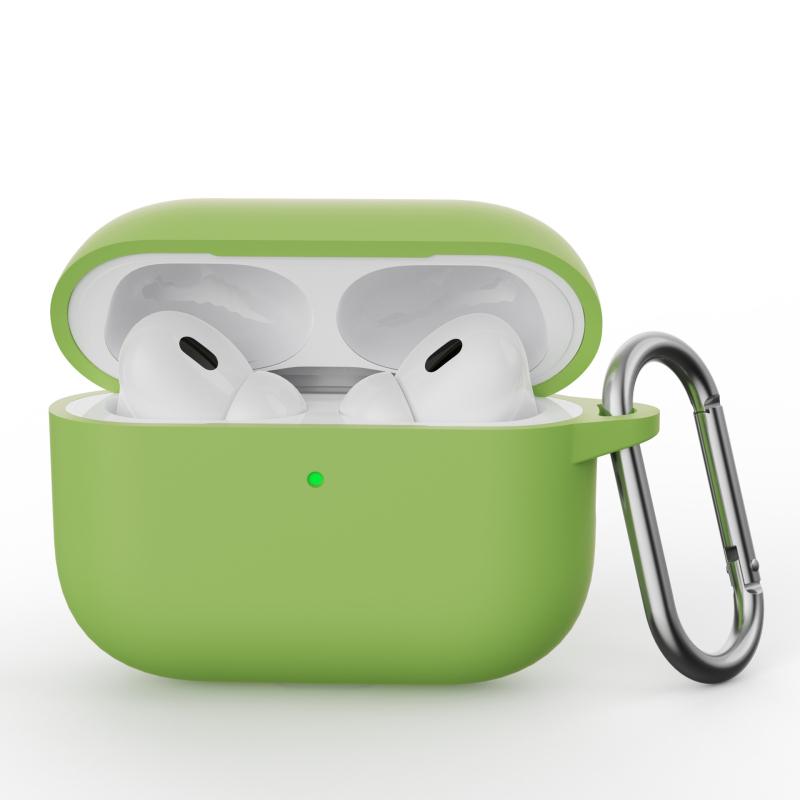 AirPods Pro 3 силиконов унибоди калъф – мек корпус, 2 мм дебелина