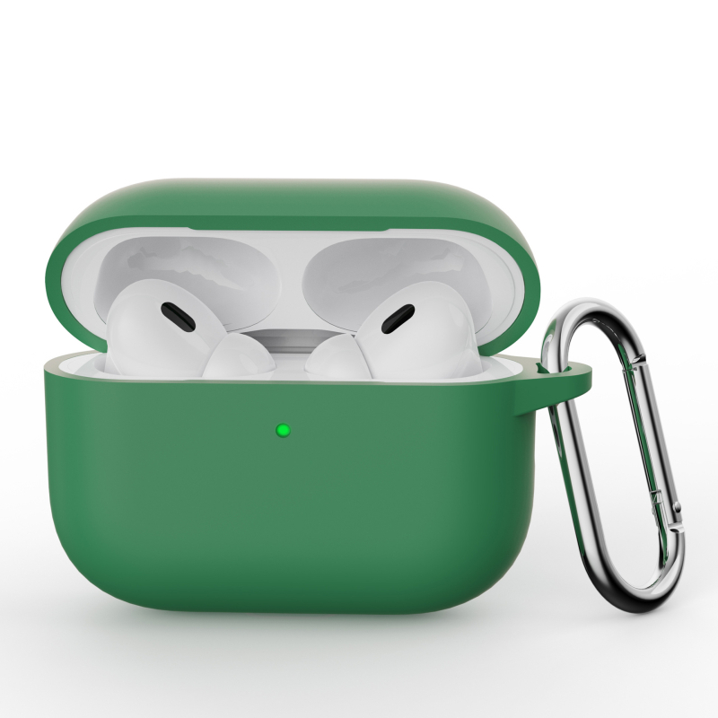 AirPods Pro 3 силиконов унибоди калъф – мек корпус, 2 мм дебелина