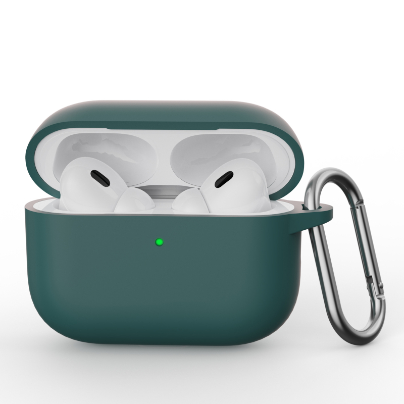 AirPods Pro 3 силиконов унибоди калъф – мек корпус, 2 мм дебелина