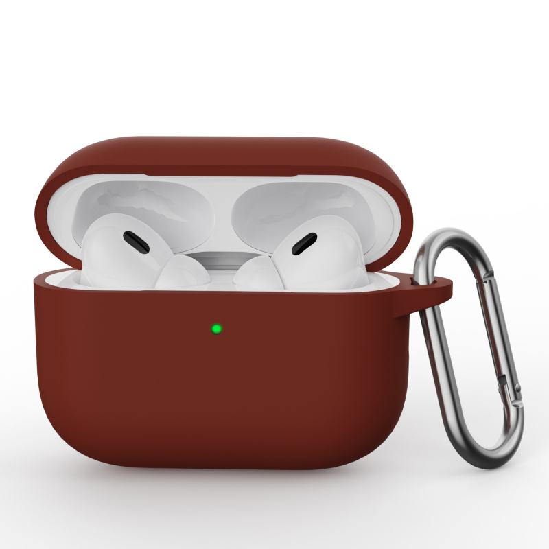 AirPods Pro 3 силиконов унибоди калъф – мек корпус, 2 мм дебелина