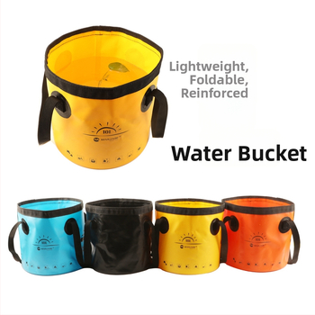 Sklopiva kanta za vodu s PVC mrežom, kapacitet 10/20 L, za montiranje na automobil, za vanjsku upotrebu