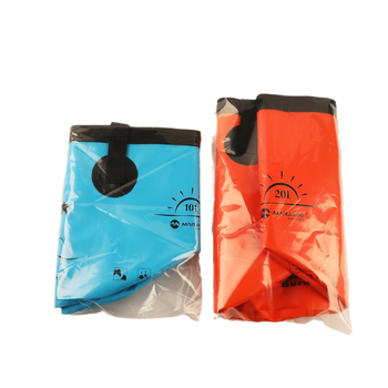 Sklopiva kanta za vodu s PVC mrežom, kapacitet 10/20 L, za montiranje na automobil, za vanjsku upotrebu