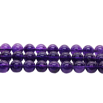 Ametistne slobodne perle, polirane, okrugle, Binxin Jewelry, podrijetlo Yiwu