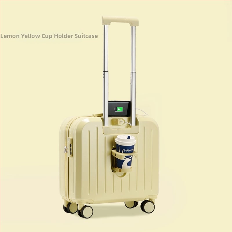 Kabinjā rokas bagāžas koferis; PVC korpuss; rāvējslēdzēja atvērums; USB ports; pretzādzība; modelis 716