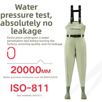 Nepromokāmas makšķerēšanas bikses – ultra vieglas, izturīgas, ūdensnecaurlaidīgas, pilnīga ķermeņa aizsardzība, universālas, ziemai